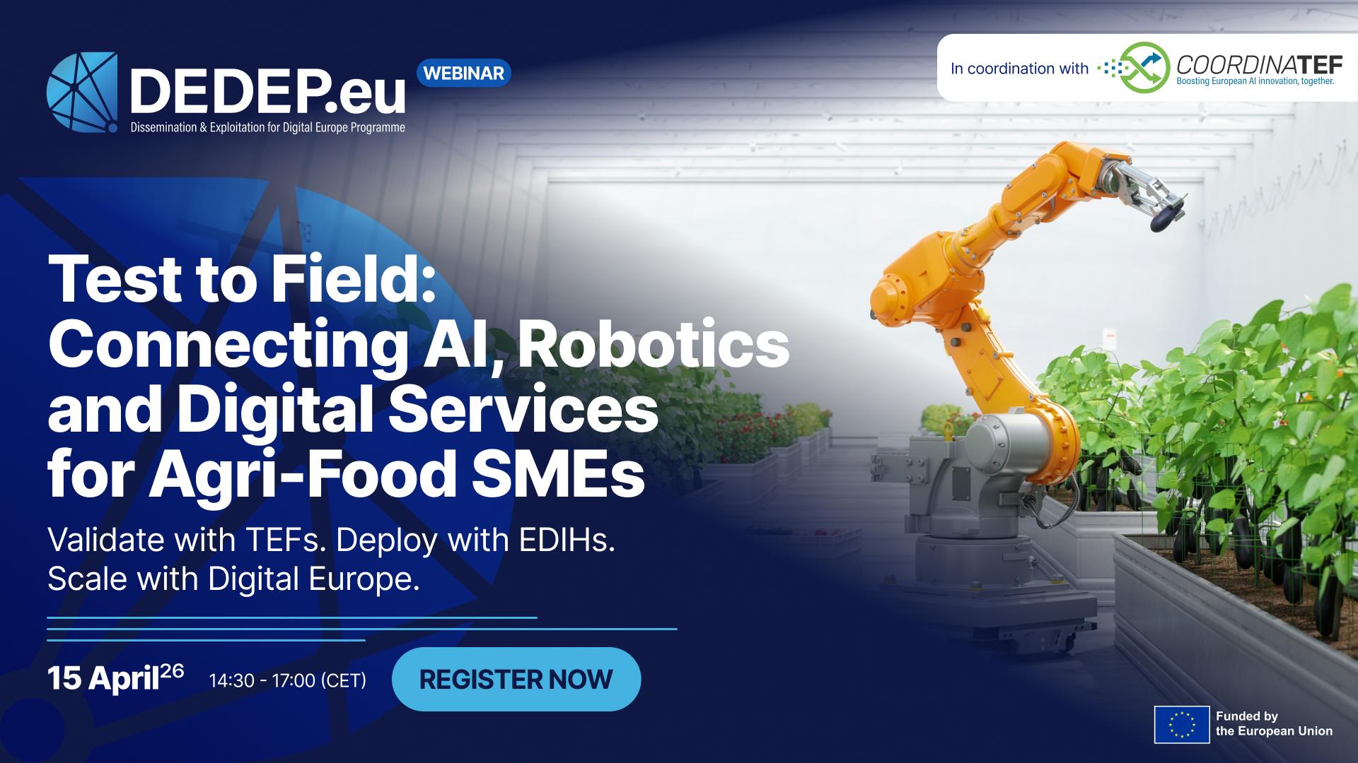 Banner of the DEDEP-CoordinaTEF event