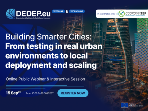 Building Smarter Cities: From testing in real urban environments to local deployment and scaling