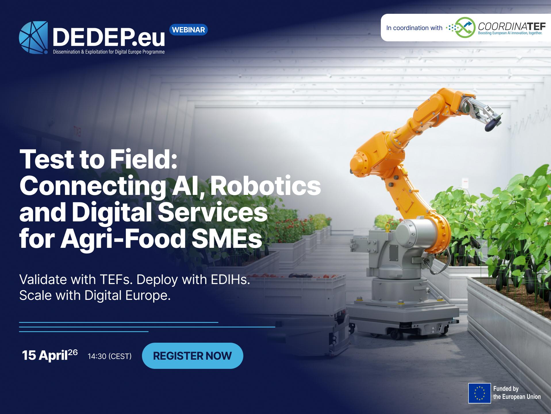 Banner of the DEDEP-CoordinaTEF event